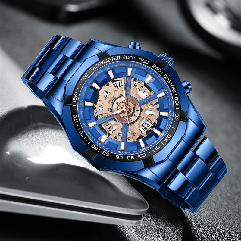 Binbond Mens Watches Top Brand - Luxury Watch Investment ulasan dan harga