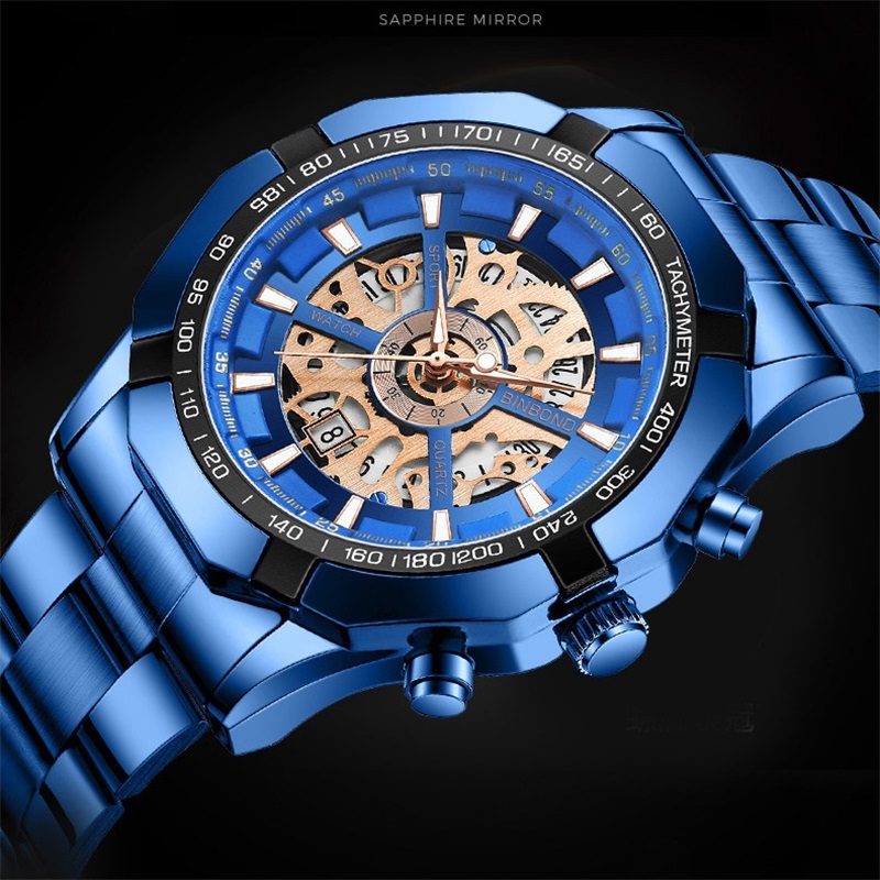 Binbond Mens Watches Top Brand - Luxury Watch Investment ulasan dan harga