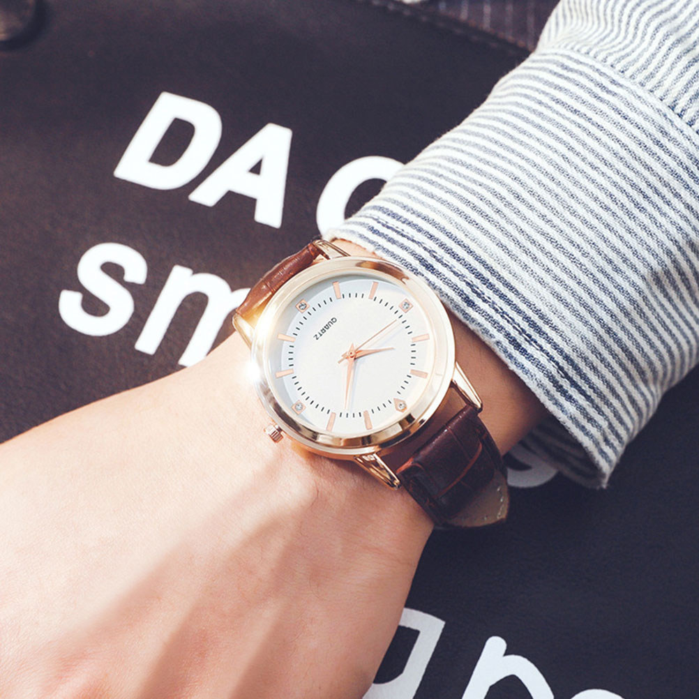 2Pcs Couple Quartz Watches Bro - Luxury Watch Gift For Her ulasan dan harga