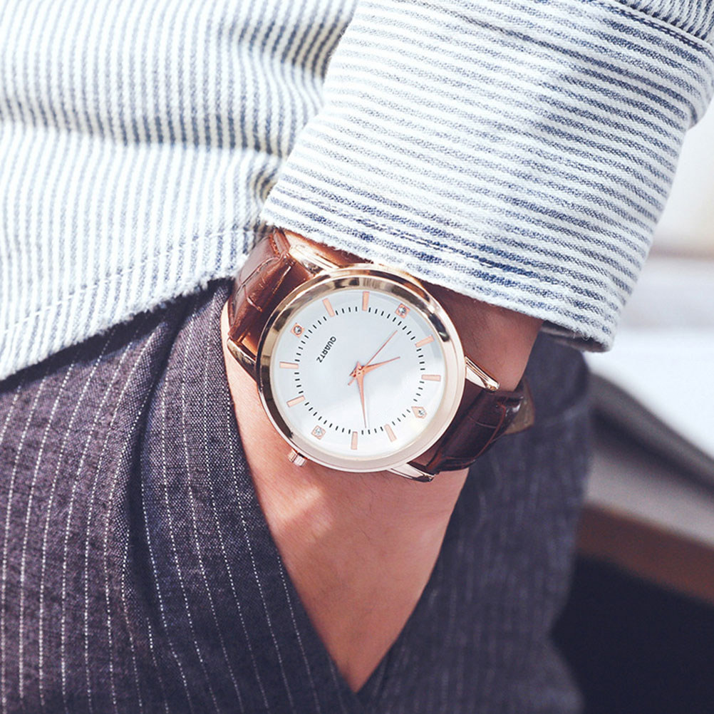 2Pcs Couple Quartz Watches Bro - Luxury Watch Gift For Her ulasan dan harga
