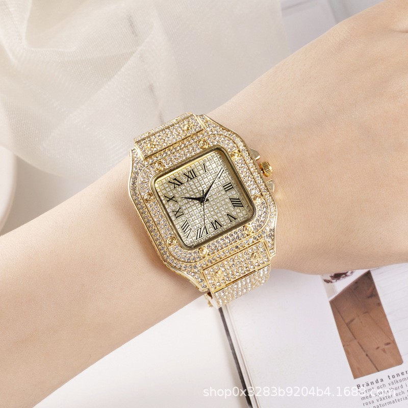 New Iced Out Women Men Watch S - Luxury Watch Iceberg ulasan dan harga