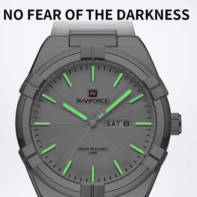Top Brand NAVIFORCE Men's Watc - Luxury Watch Magazine ulasan dan harga