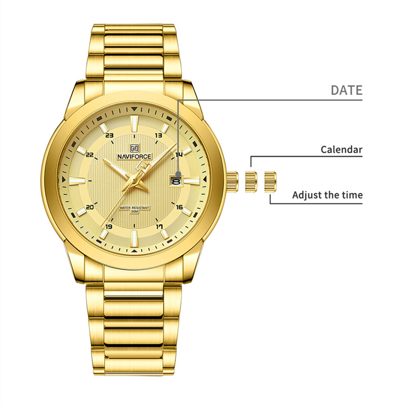2024 Top Brand NAVIFORCE Mens  - Luxury Watch Investment ulasan dan harga